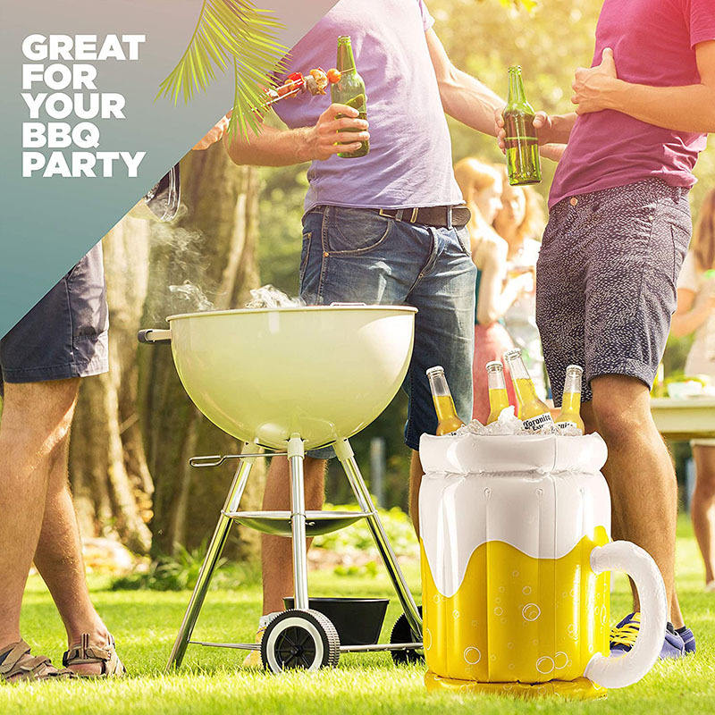 18-Inch Inflatable Beer Mug Cooler
