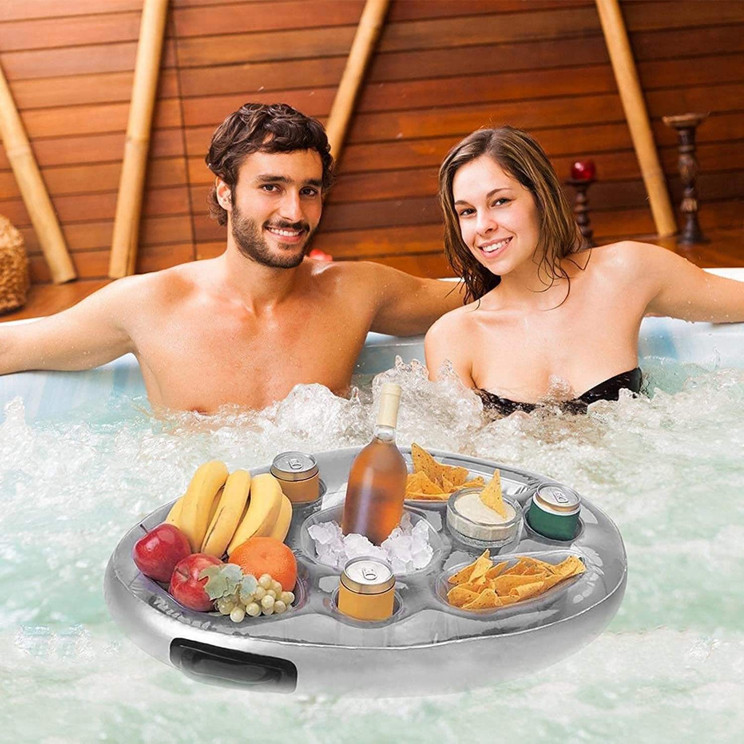 Pool & Hot Tub Inflatable Drink & Snack Float