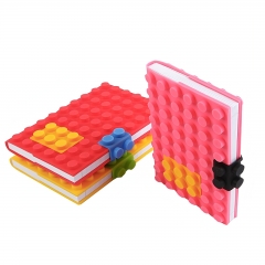 Lego-Style Silicone Hardcover Notebook