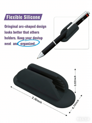 Self-Adhesive Silicone Pen Holder