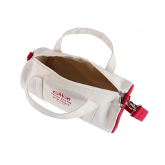 Custom Logo Mini Canvas Gym Duffel Bag