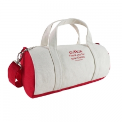 Custom Logo Mini Canvas Gym Duffel Bag