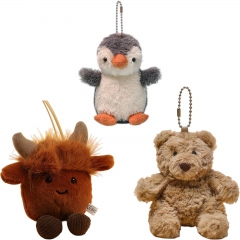 Plush Keychain Bag Charm