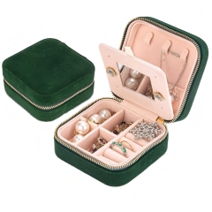 Custom Velvet Travel Jewelry Case