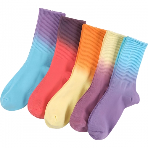 Ombre Crew Socks