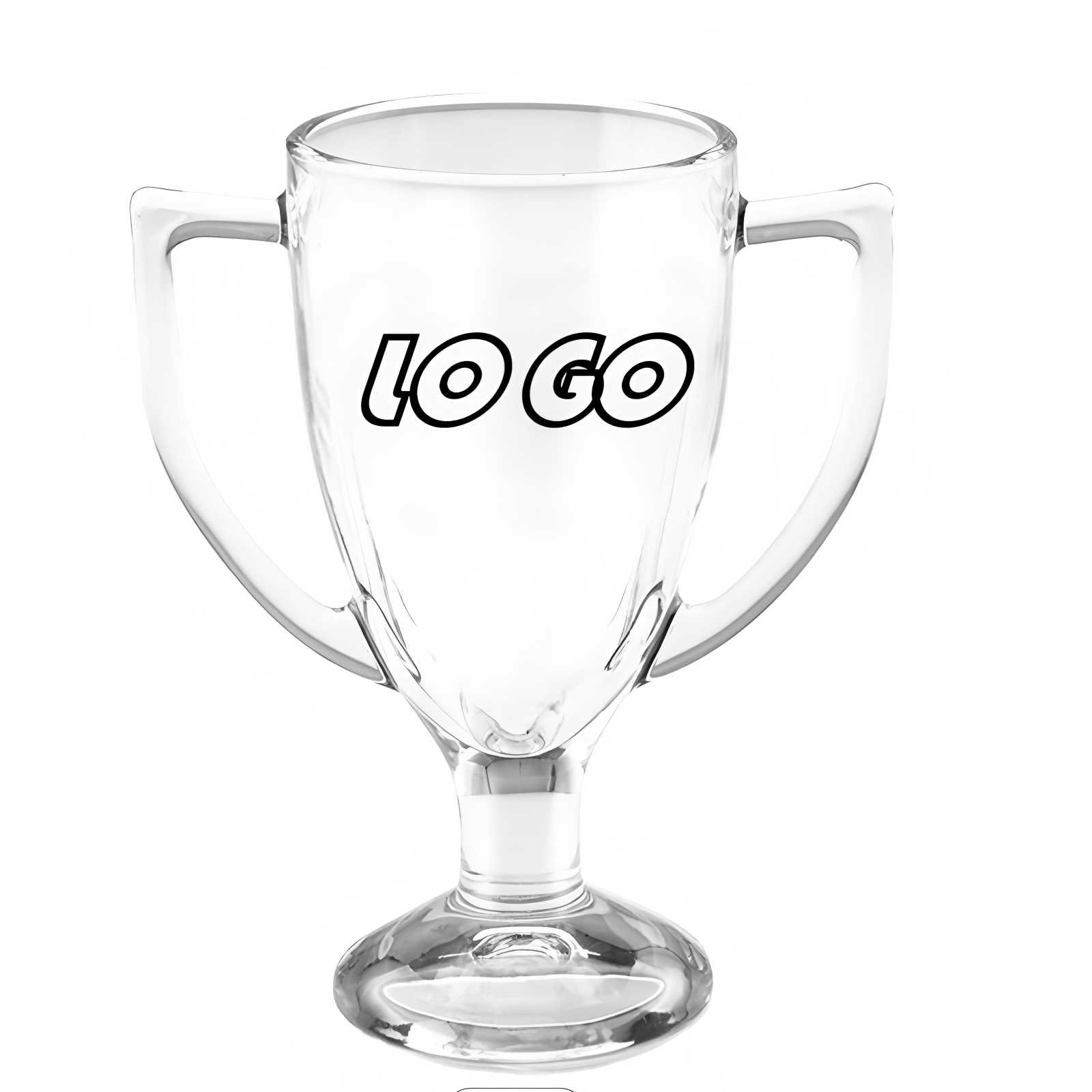 Trophy-Shaped Beer Glass