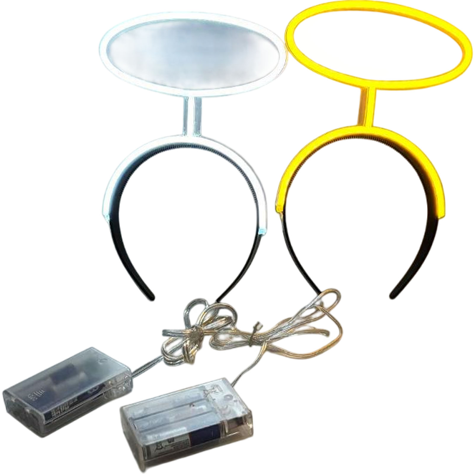 LED Light-Up Angel Halo Headband