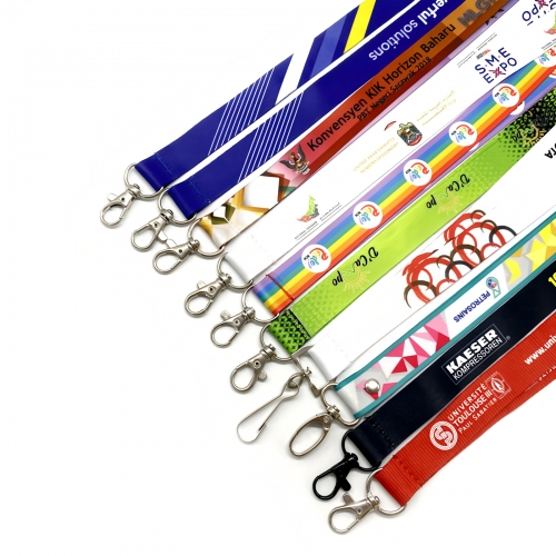 Custom Lanyard with Keychain