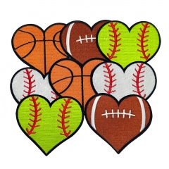 Sport Ball Chenille Patches