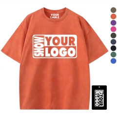 Custom Logo Oversized Vintage Wash T-Shirt