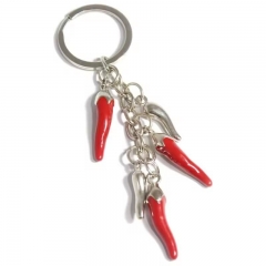 Red Chili Pepper Keychain
