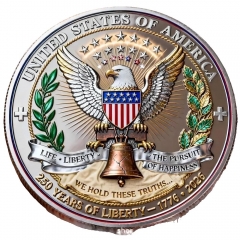 Custom USA 250th Anniversary Commemorative Coin