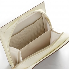 Custom PU Book-Style Cosmetic Pouch