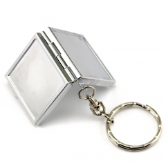 Custom Compact Mirror Keychain