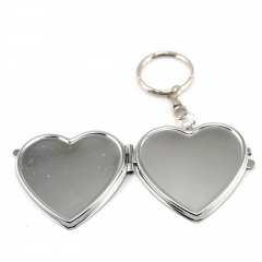 Custom Compact Mirror Keychain