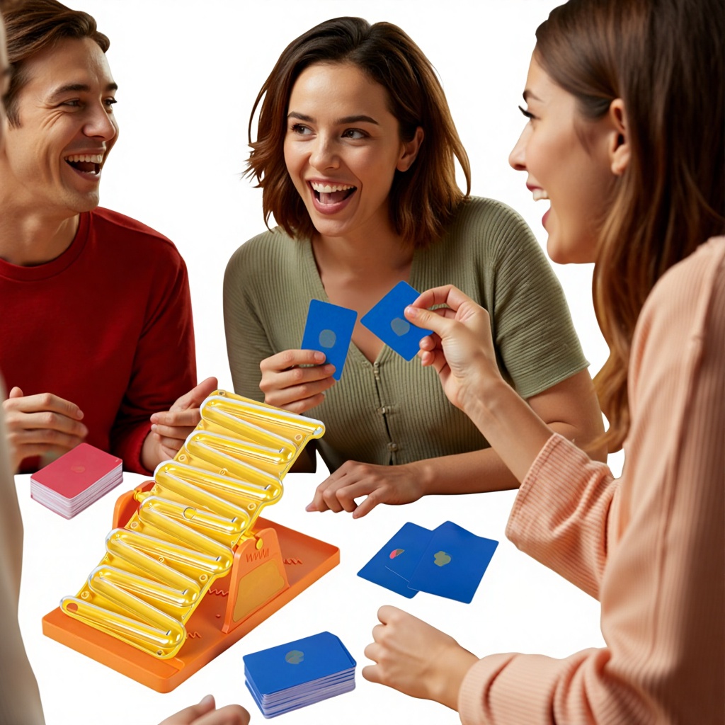 Marble Run Trivia Seesaw Party Game