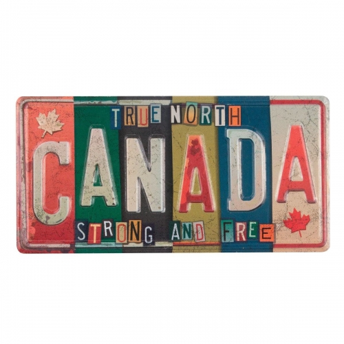 Custom License Plate Metal Fridge Magnet