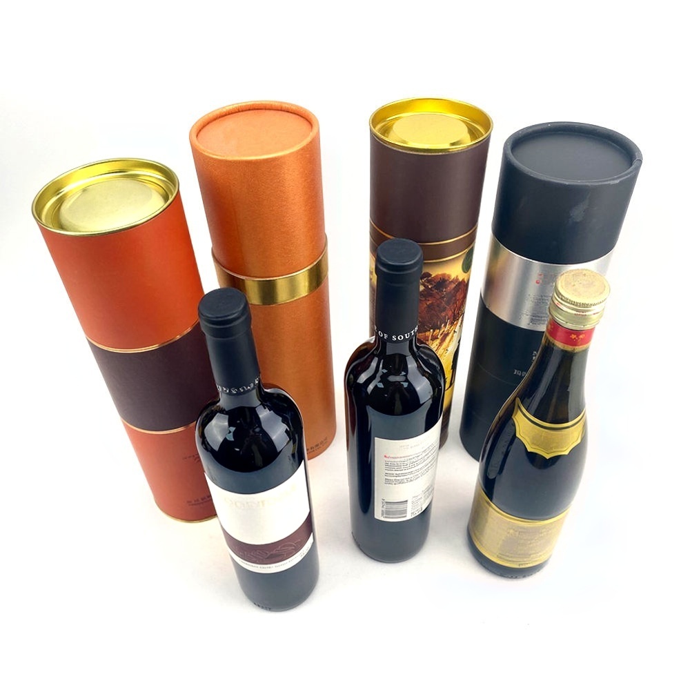 Custom Wine Tube Tin Can