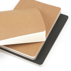 Custom Stitched Kraft Notebook