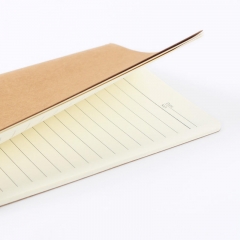 Custom Stitched Kraft Notebook