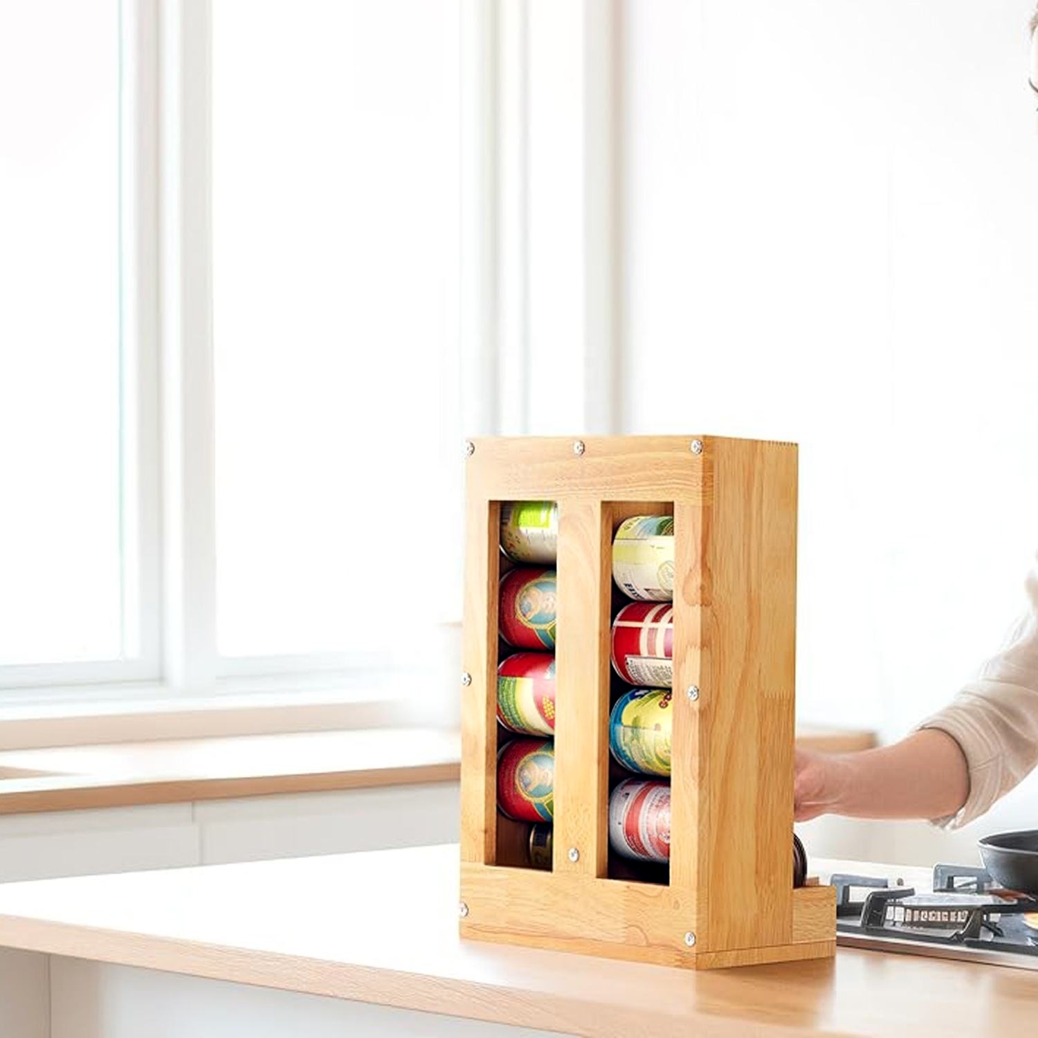 Pantry Canned Food Storage Rack