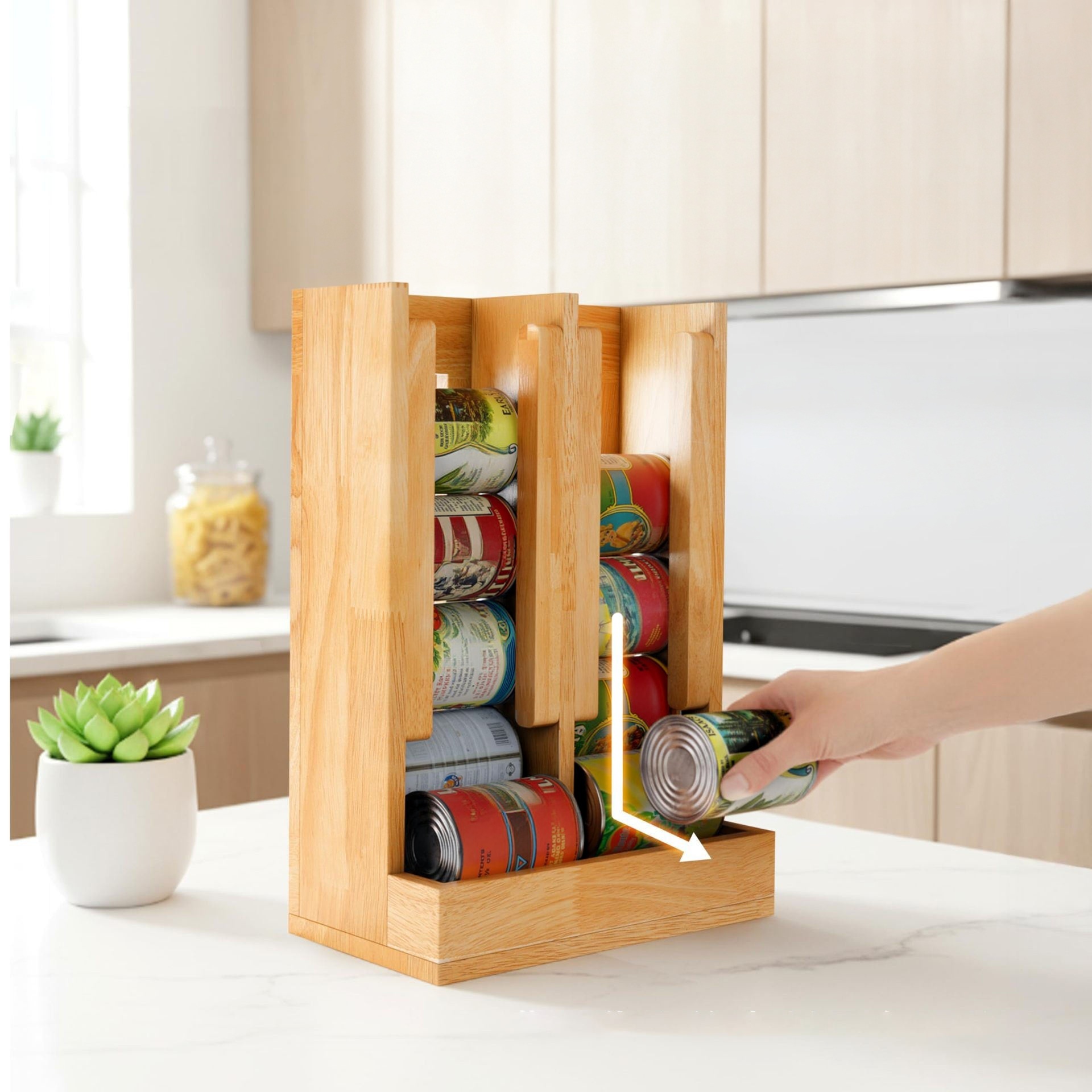 Pantry Canned Food Storage Rack