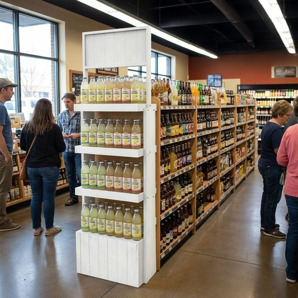 Store Merchandise Display Rack