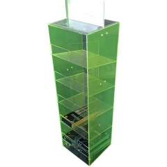 Multi-Tier Acrylic Floor Display Stand
