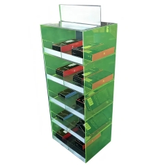 Multi-Tier Acrylic Floor Display Stand