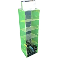 Multi-Tier Acrylic Floor Display Stand