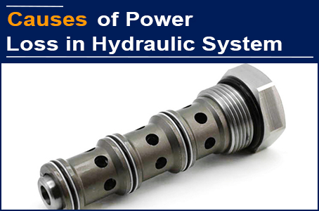 AAK Hydraulic Valve recommends how to avoid power loss of hydraulic system
