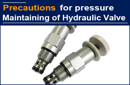 AAK relief valve hydraulic system has pressure for 100%, successfully save VIP customer of a California company