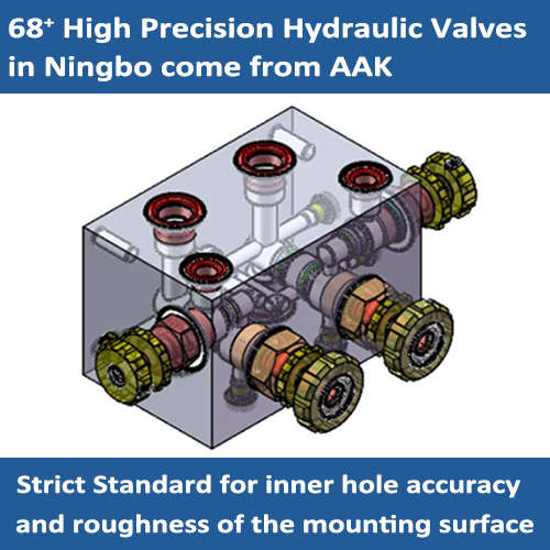 CT23-431 L Hydraulic Manifold block