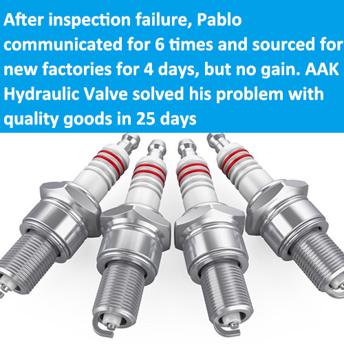 AAK46 What is the gap size range between valve spool and body?