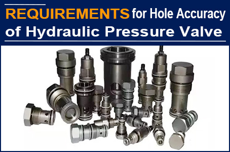 After comparing the hole accuracy of 10 hydraulic valve manufacturers, the American customer finally placed order with AAK
