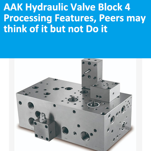 AAK62 Parameters of Hydraulic Valve Block