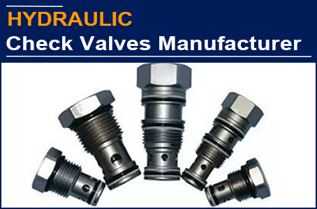 AAK Hydraulic Valve Has Unique Reverse Sealing Performance, Customer in North Carolina Placed Another Order