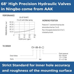 CV-08 Check Valves (Ball-type)