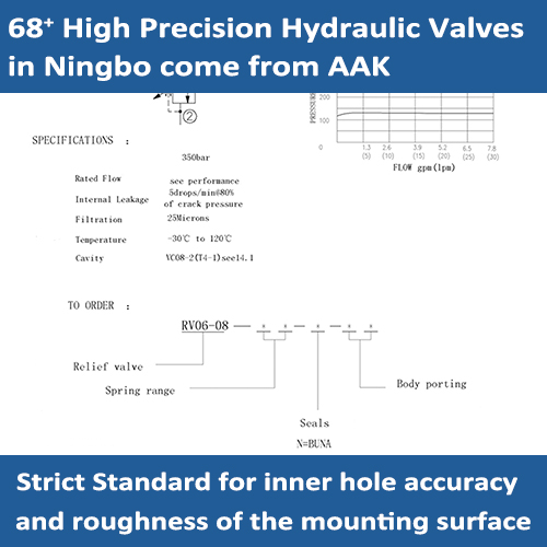 RV06-08 Direct-acting Relief Valves