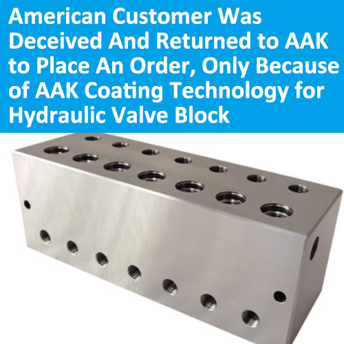 AAK86 The Anti-rust treatment of Hydraulic Valve Block