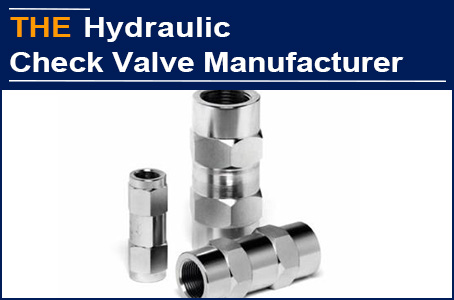 With AAK Zero Leaking Hydraulic Check Valve, the customer got order volume more than twice that of the same period
