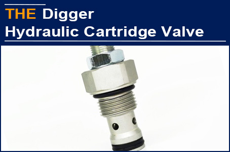 AAK Newly Designed Hydraulic Threaded Cartridge Valve Solved the Dilemma of 3 Departments of CATERPILLAR