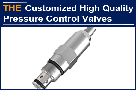 The Hydraulic Pressure control Valve has been used at 450bar high pressure for more than 1 year. William said he couldn't find a second one except AAK