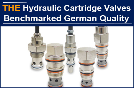 The internal leakage index is equaled to the local manufacturer in Germany, but AAK hydraulic threaded cartridge valve has better cost performance
