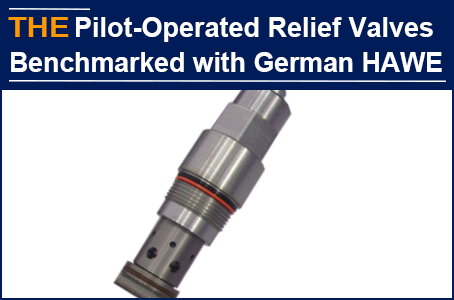 With high pressure resistance and long service life, AAK hydraulic relief valve has benchmarked with German HAWE and can directly replace it