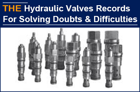 AAK hydraulic valves records thoughts in words, only to solve your doubts and difficulties