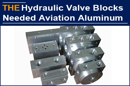 AAK hydraulic valve blocks used aviation aluminum to bring William's hydraulic equipment back to life