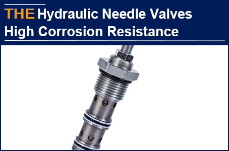 The ultra corrosion resistant AAK hydraulic needle valve delivers 4 times faster than its peers and has a service life of more than 2 times