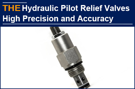 AAK hydraulic relief valves are excellently processed and tested, Renzo can't find a second factory