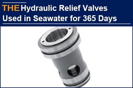 No hydraulic valve manufacturer was willing to produce the hydraulic relief valve used in seawater. AAK solved the problem with 3-step adjustments